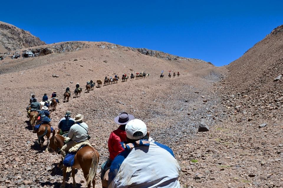 Perspectiva desde dentro del grupo en ascenso