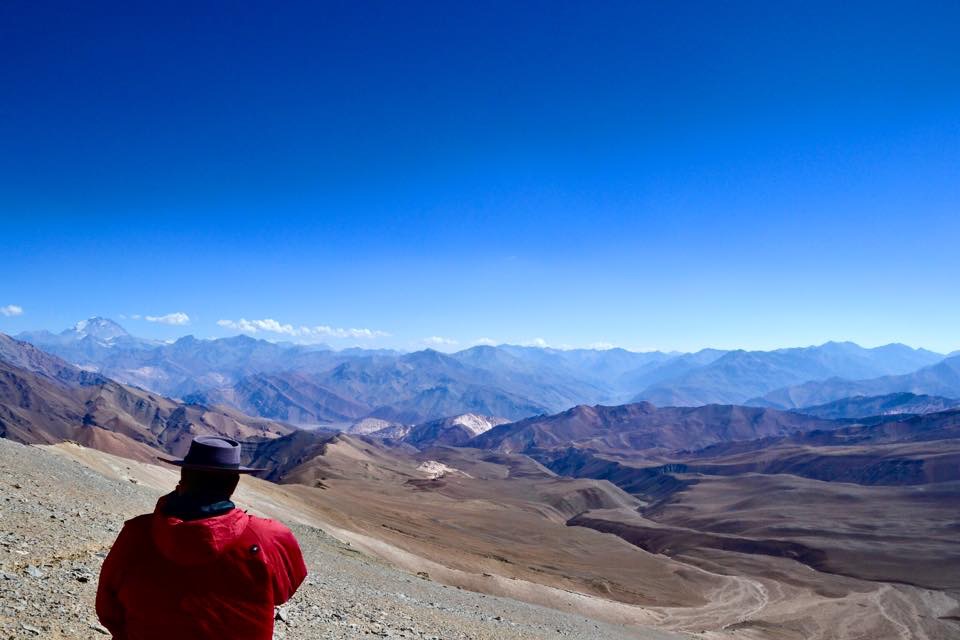 Vista panorámica de los valles andinos